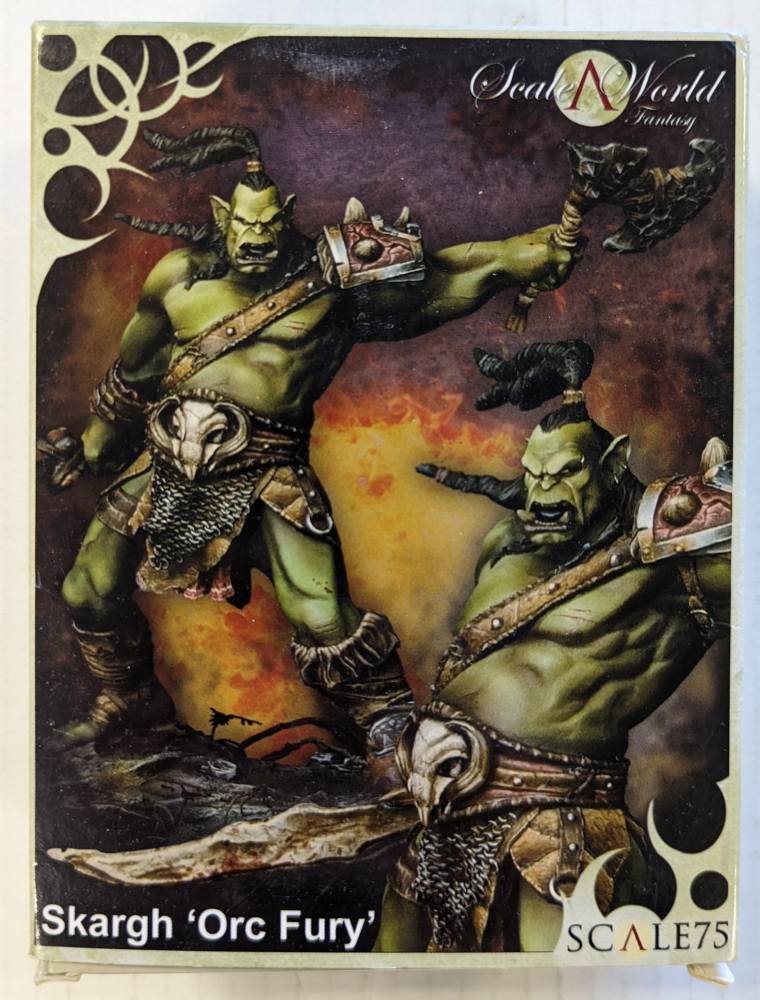 SCALE 75 SCF-006 SCALE WORLD FANTASY SKARGH ORC FURY Model Figures