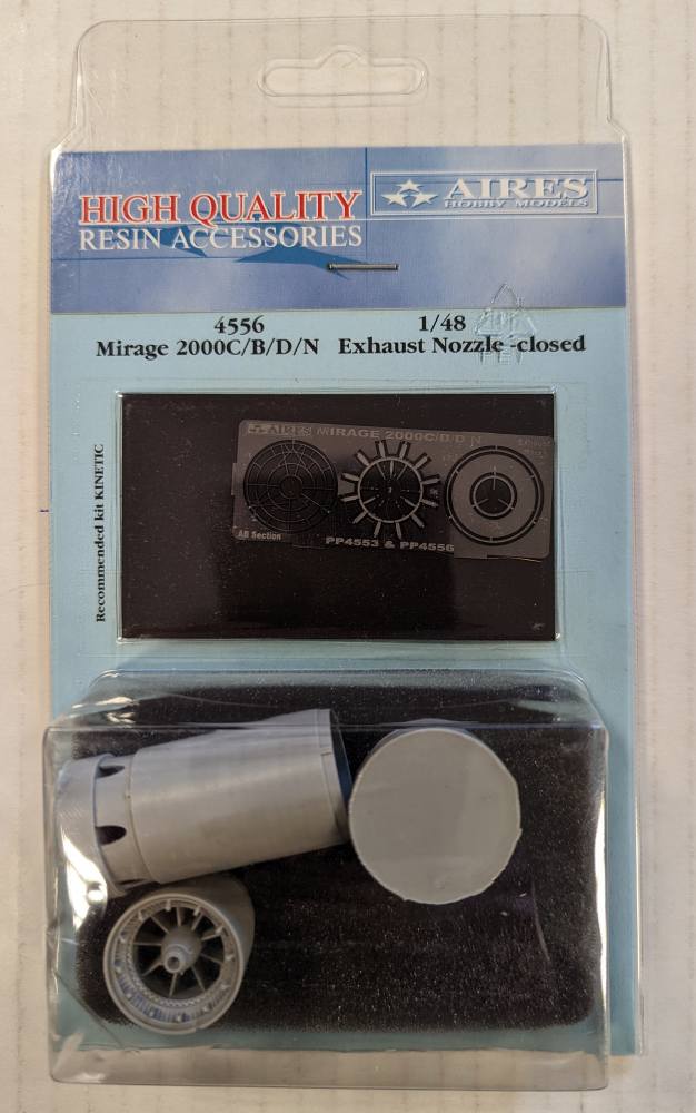 AIRES HOBBY MODELS 4556 MIRAGE 2000C/B/D/N EXHAUST NOZZLE CLOSED Conversion Sets