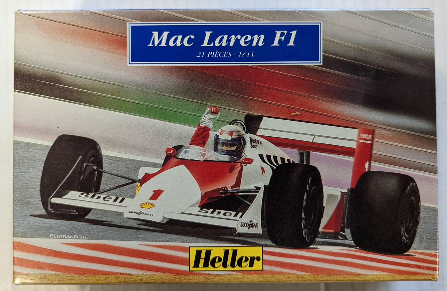 HELLER 79800 MCLAREN F1 Cars, Motorbikes & Trucks Model kits