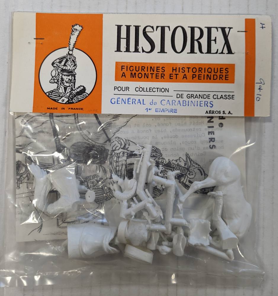 HISTOREX GENERAL DE CARABINIERS 1ST EMPIRE HI36 Model Figures