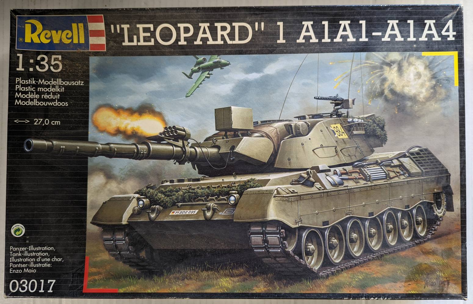 REVELL 03017 LEOPARD 1 A1A1-A4A4 Military Model Kits