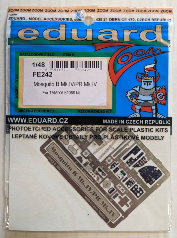 EDUARD FE242 MOSQUITO B.MK.IV/PR MK.IV Conversion Sets
