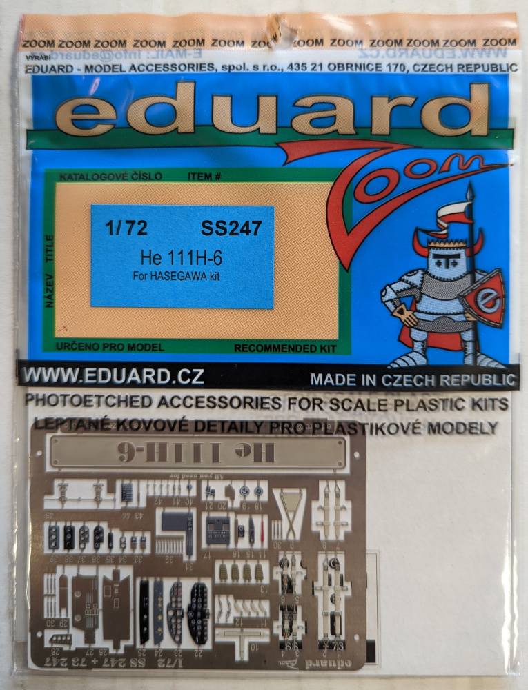 EDUARD SS247 HE 111H-6 Conversion Sets