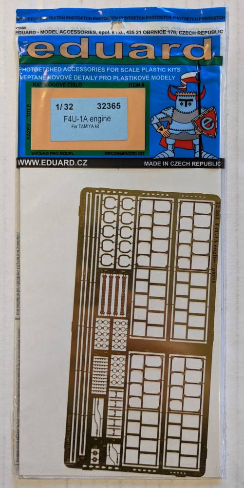 EDUARD 32365 F4U-1A ENGINE FOR TAMIYA KIT Conversion Sets
