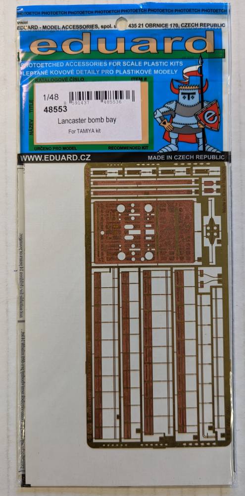 EDUARD 48553 LANCASTER BOMB BAY FOR TAMIYA KIT Conversion Sets