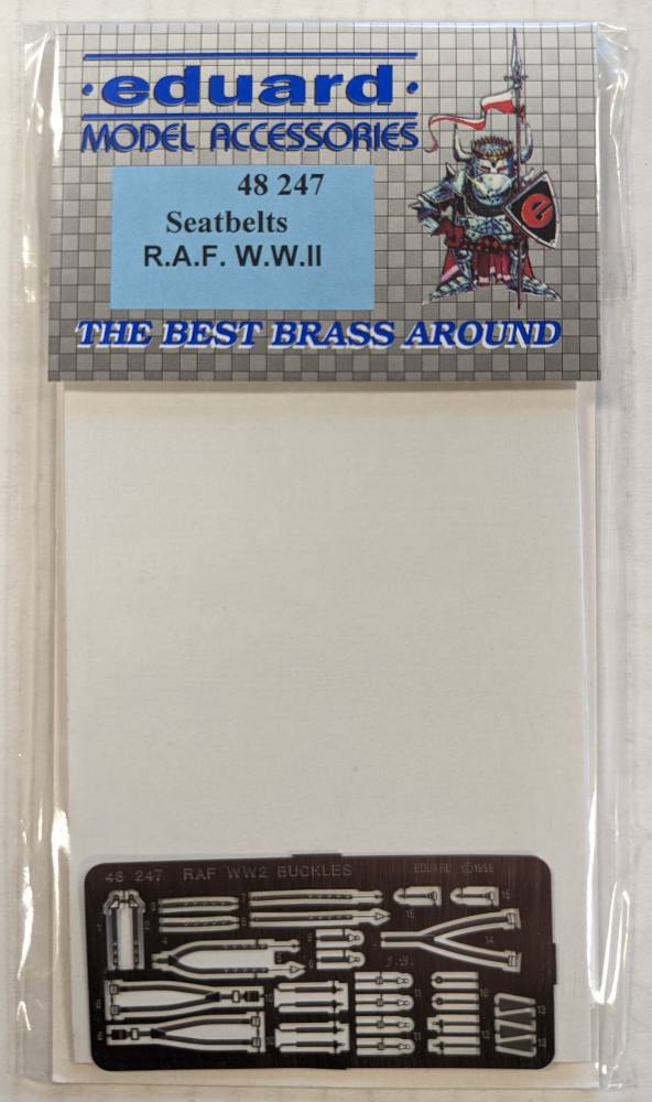 EDUARD 48247 SEATBELTS R.A.F. W.W.II Conversion Sets