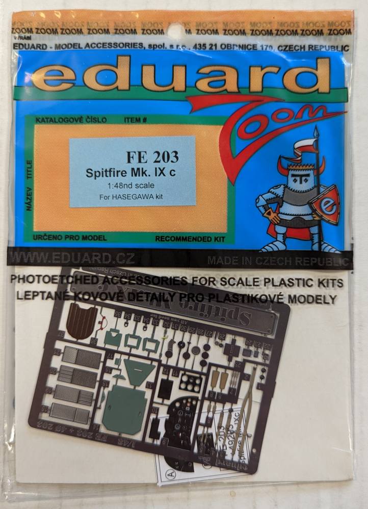 EDUARD FE203 SPITFIRE MK.IXC FOR HASEGAWA KIT Conversion Sets
