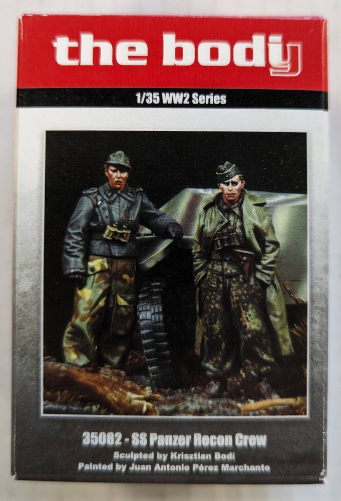 BODI MODELS 35082 SS PANZER RECON CREW Model Figures