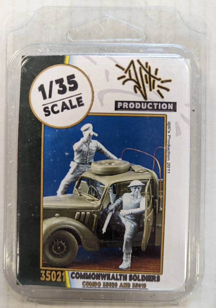 DJITIS PRODUCTION 35021 COMMONWEALTH SOLDIERS Model Figures
