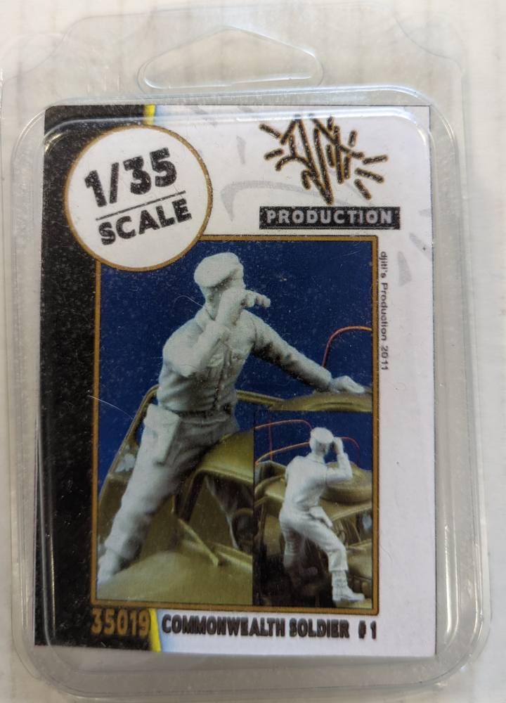 DJITIS PRODUCTION 35019 COMMONWEALTH SOLDIER 1 Model Figures