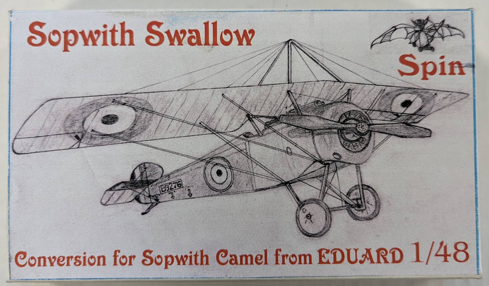 SPIN MODEL SOPWITH SWALLOW CONVERSION SET FOR EDUARD Aircraft Model Kits