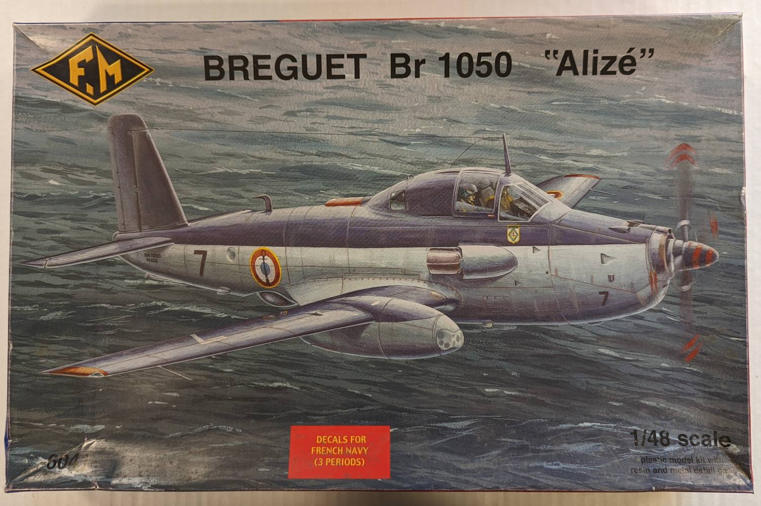 FONDERIE 6041 BREGUET BR 1050 ALIZE Aircraft Model Kits