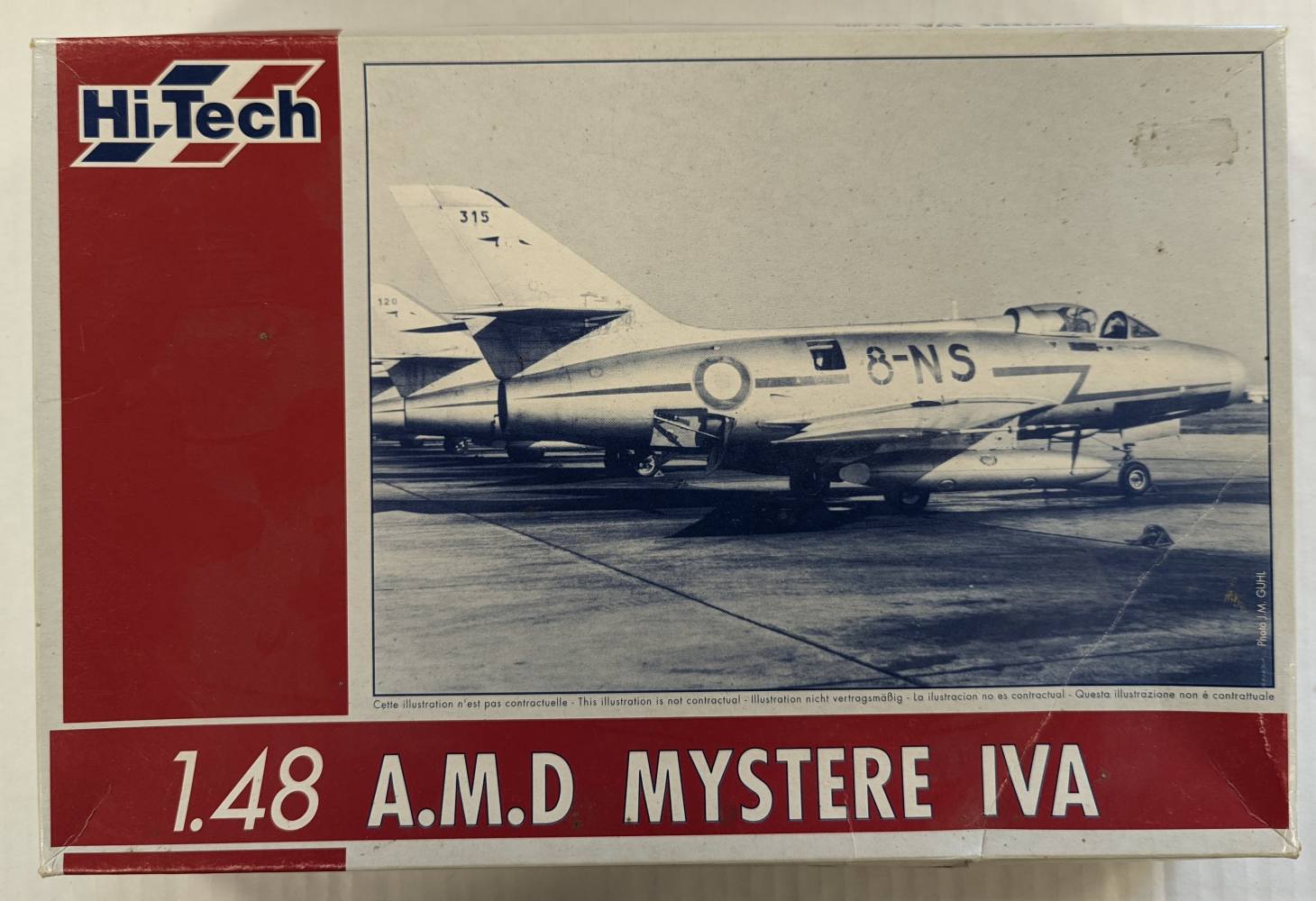 HI-TECH MODEL 005 A.M.D MYSTERE IVA Aircraft Model Kits