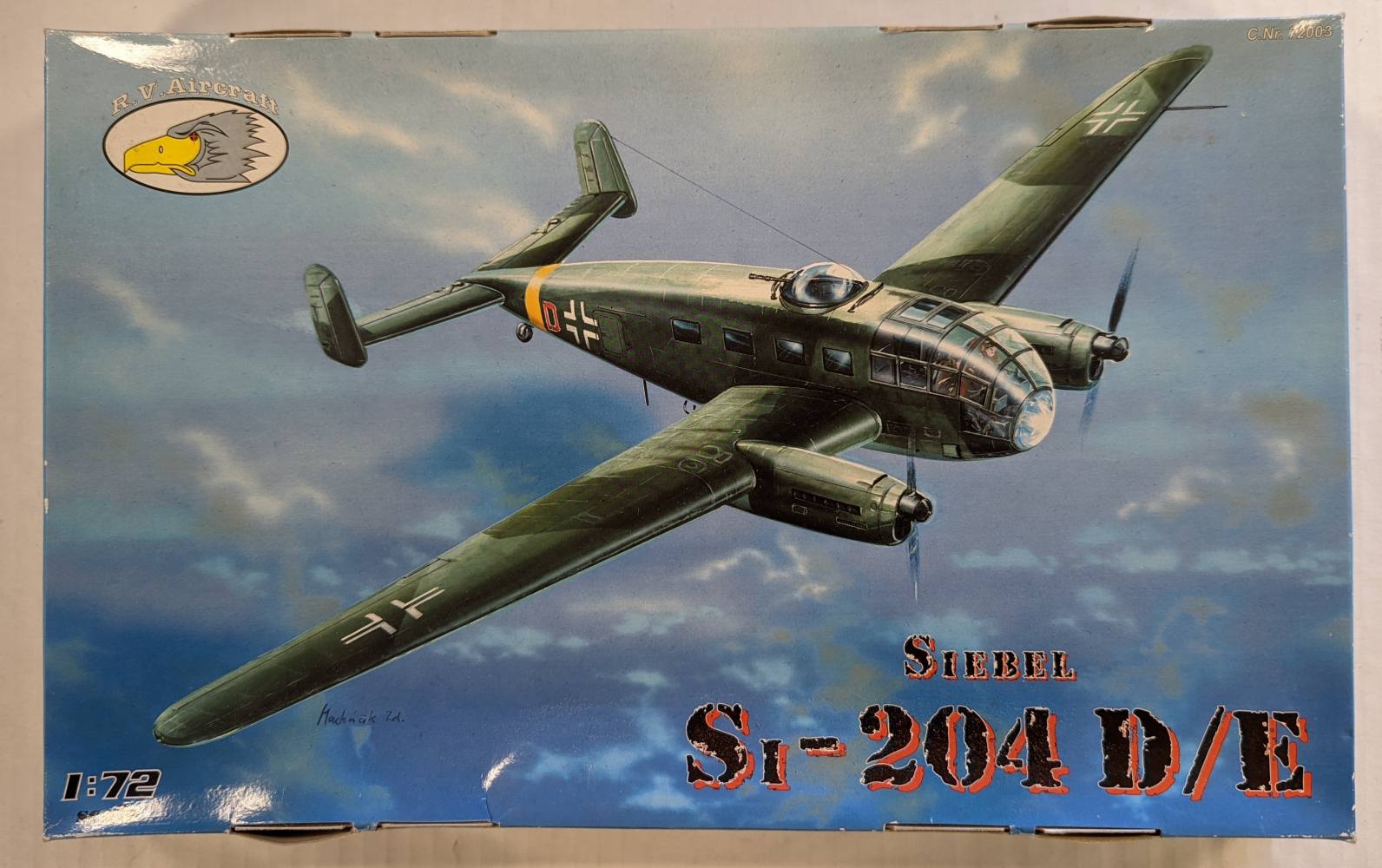 RV AIRCRAFT 72003 SIEBEL SI-204 D/E Aircraft Model Kits