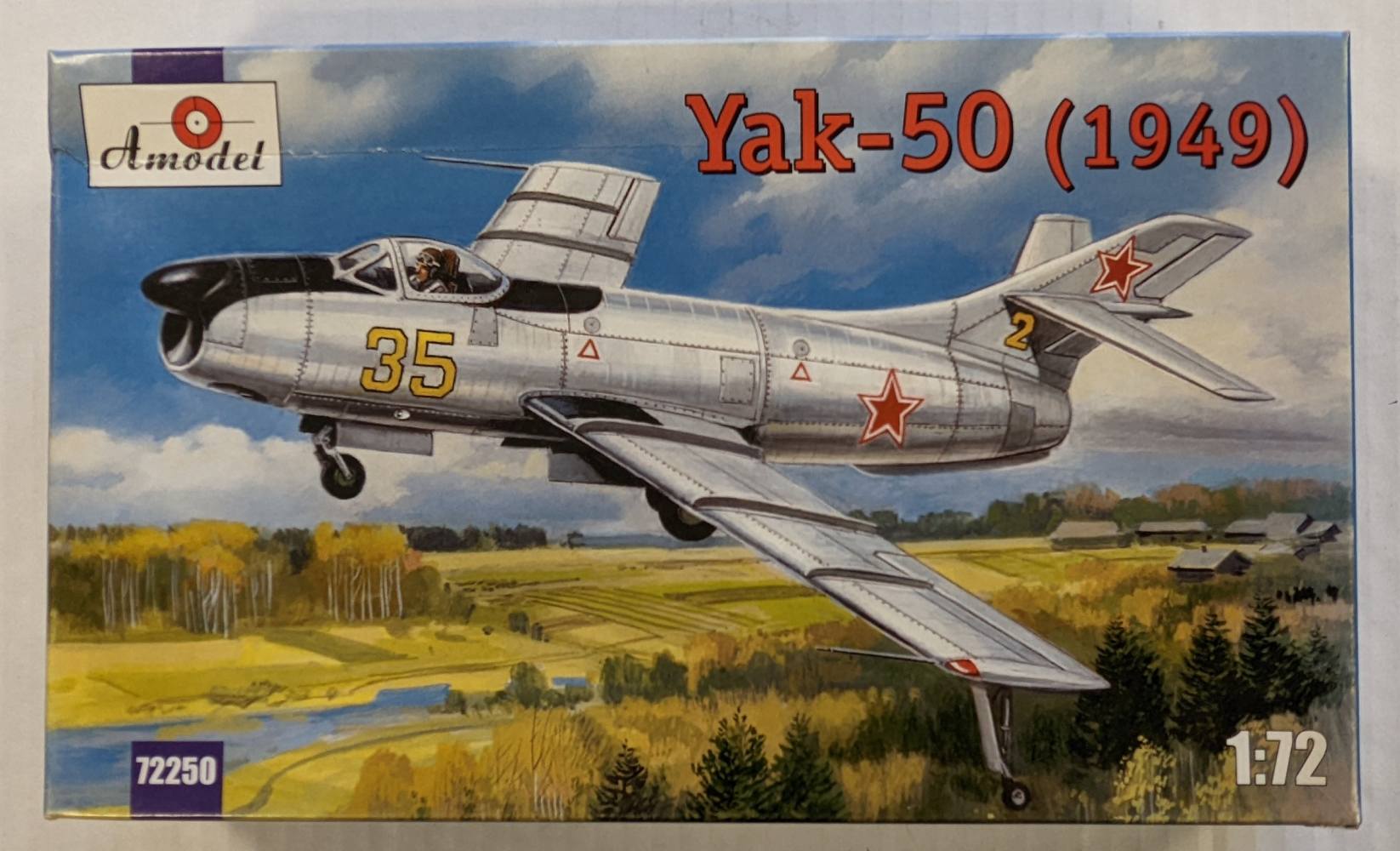 AMODEL 72250 YAK-50 Aircraft Model Kits