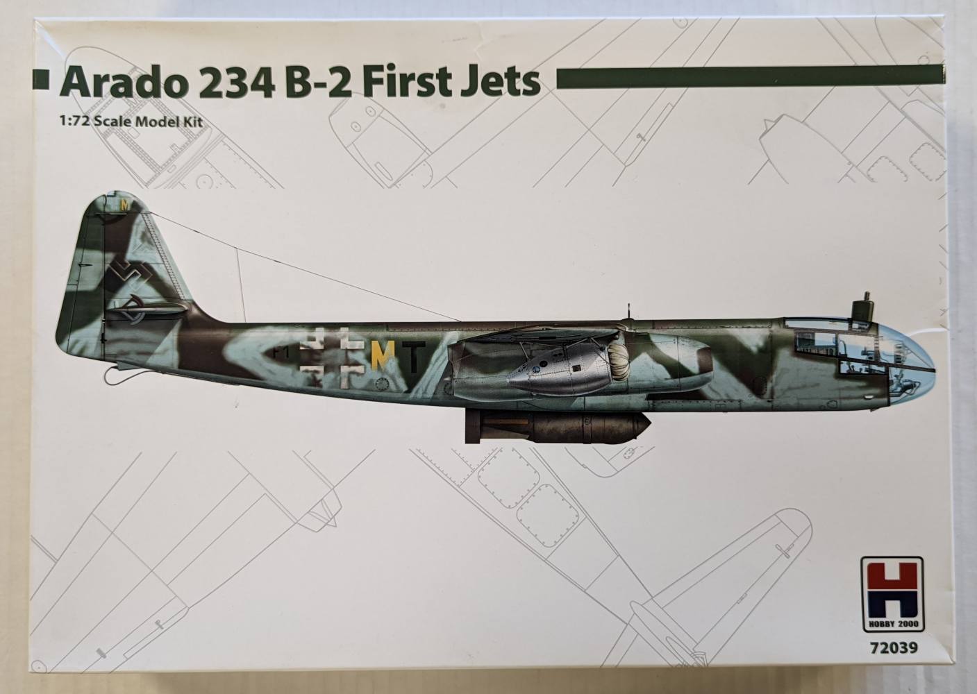 HOBBY 2000 72039 ARADO 234 B-2 FIRST JETS Aircraft Model Kits