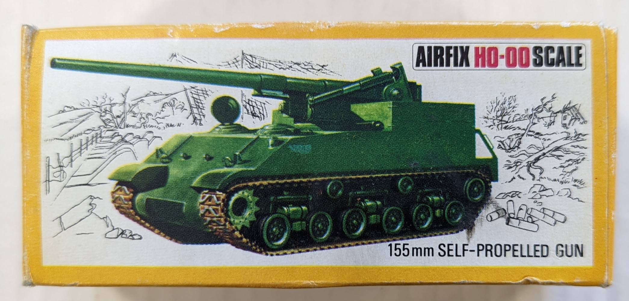 AIRFIX Models AIRFIX 1654 155MM SELF PROPELLED GUN Model Kits