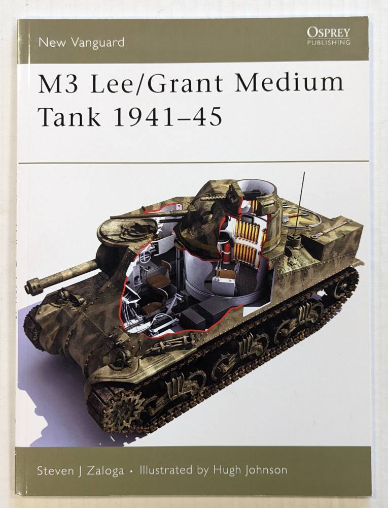 OSPREY NEW VANGUARD 113 M3 LEE/GRANT MEDIUM TANK 1941-45 Books