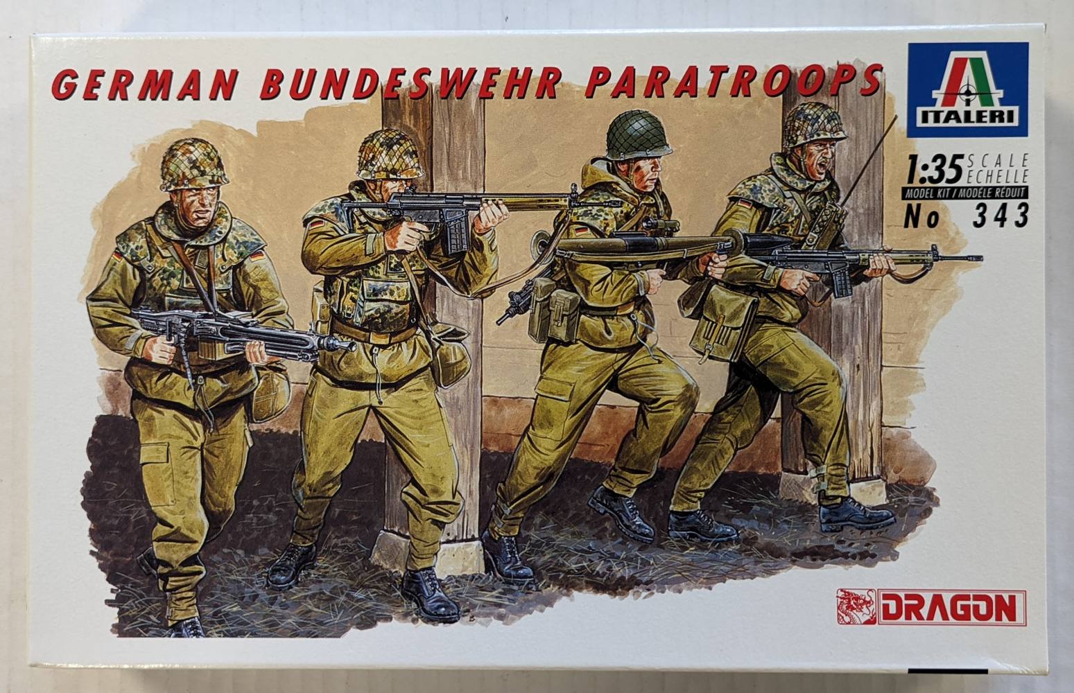 ITALERI Military Model Kits 343 BUNDESWEHR PARAS