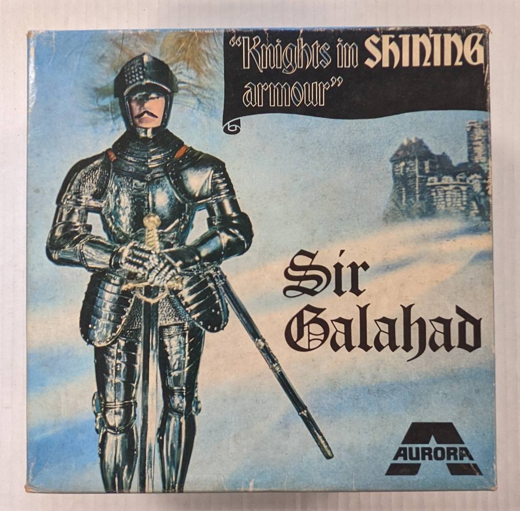 AURORA 881 KNIGHTS IN SHINING ARMOUR SIR GALAHAD Model Figures