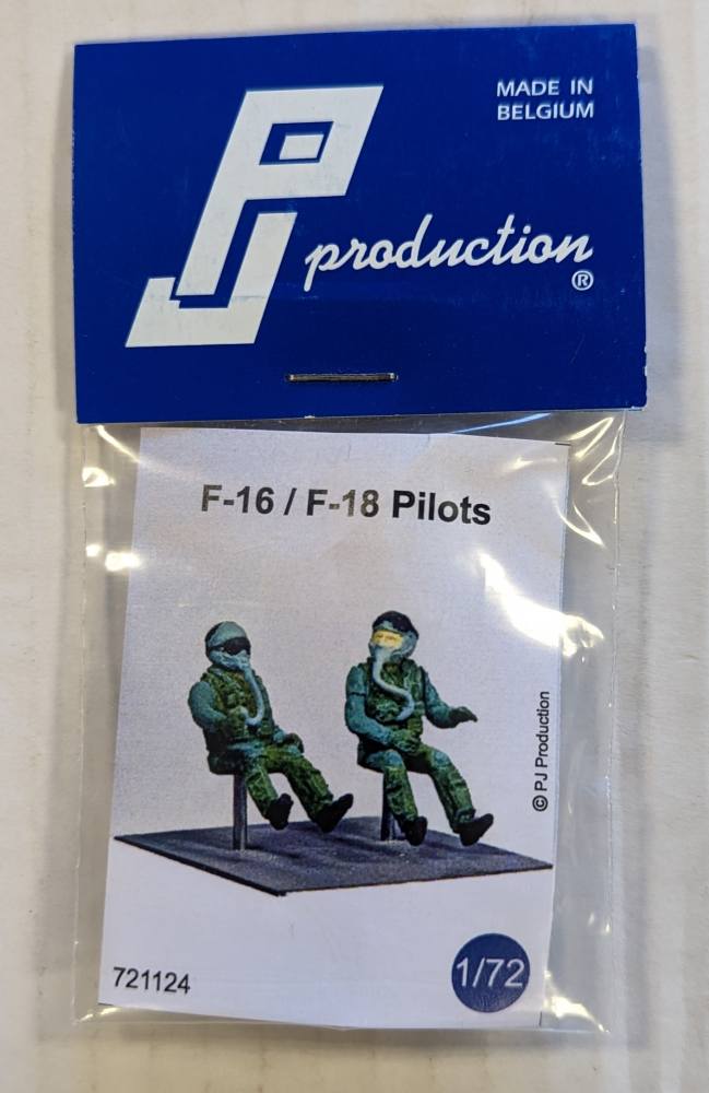 PJ PRODUCTIONS 721124 F-16/F-18 PILOTS Model Figures