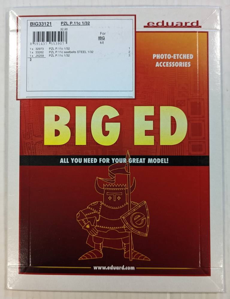 EDUARD BIG33121 PZL P.11C FOR IBG KIT Conversion Sets