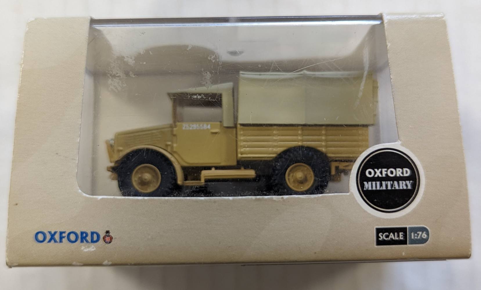 OXFORD  BRTISH ARMY DESERT BEDFORD MWD Military-Diecast Model Kits