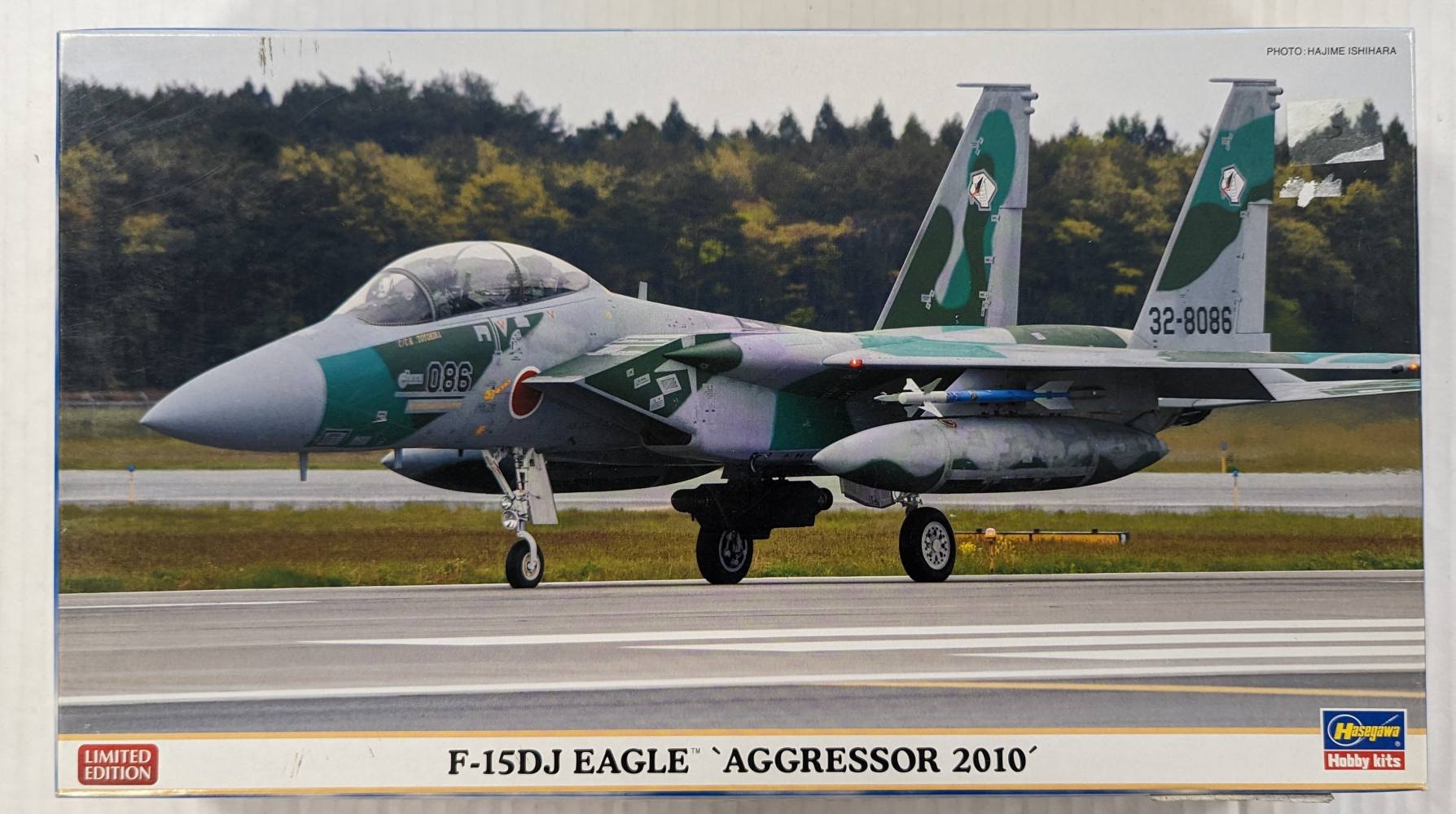 HASEGAWA 01911 F-15DJ EAGLE AGGRESSOR 2010 Aircraft Model Kits