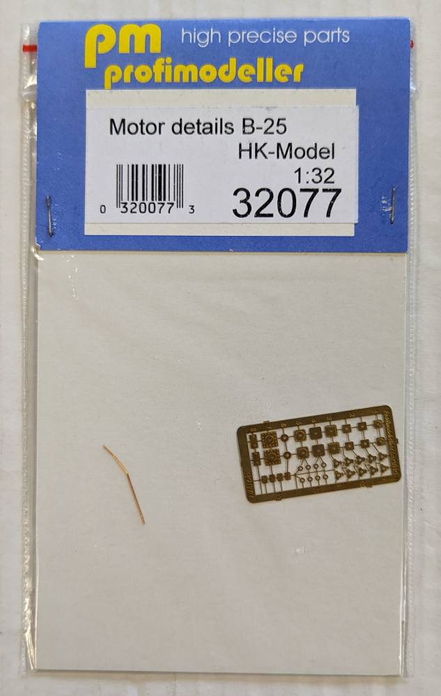 PM 32077 MOTOR DETAILS B-25 HK-MODEL Conversion Sets