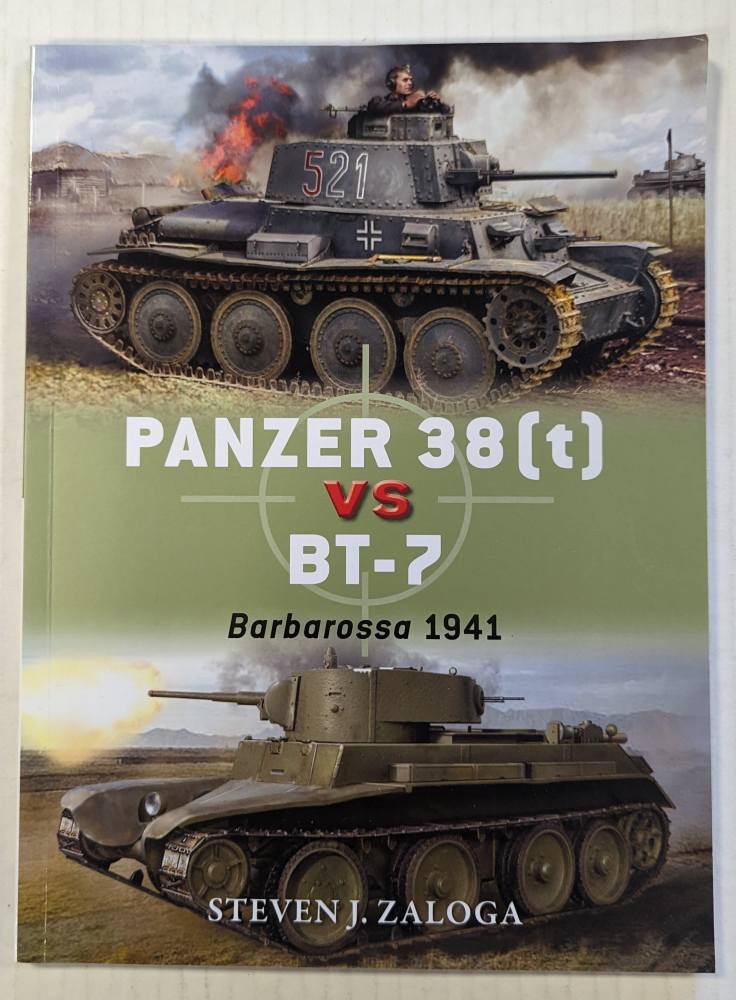 OSPREY DUEL 78 PANZER 38 T VS BT-7 BARBAROSSA 1941 Books