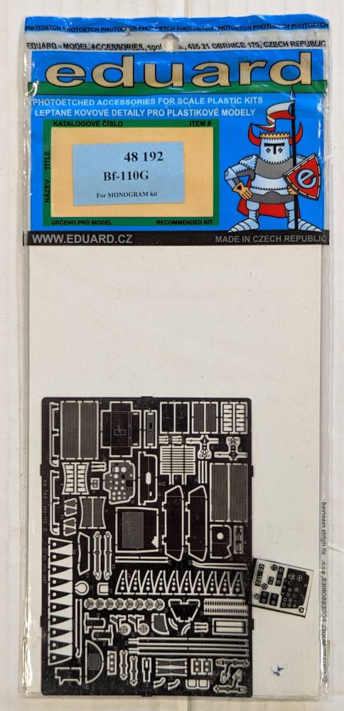 EDUARD 48192 BF-110G FOR MONOGRAM KIT Conversion Sets