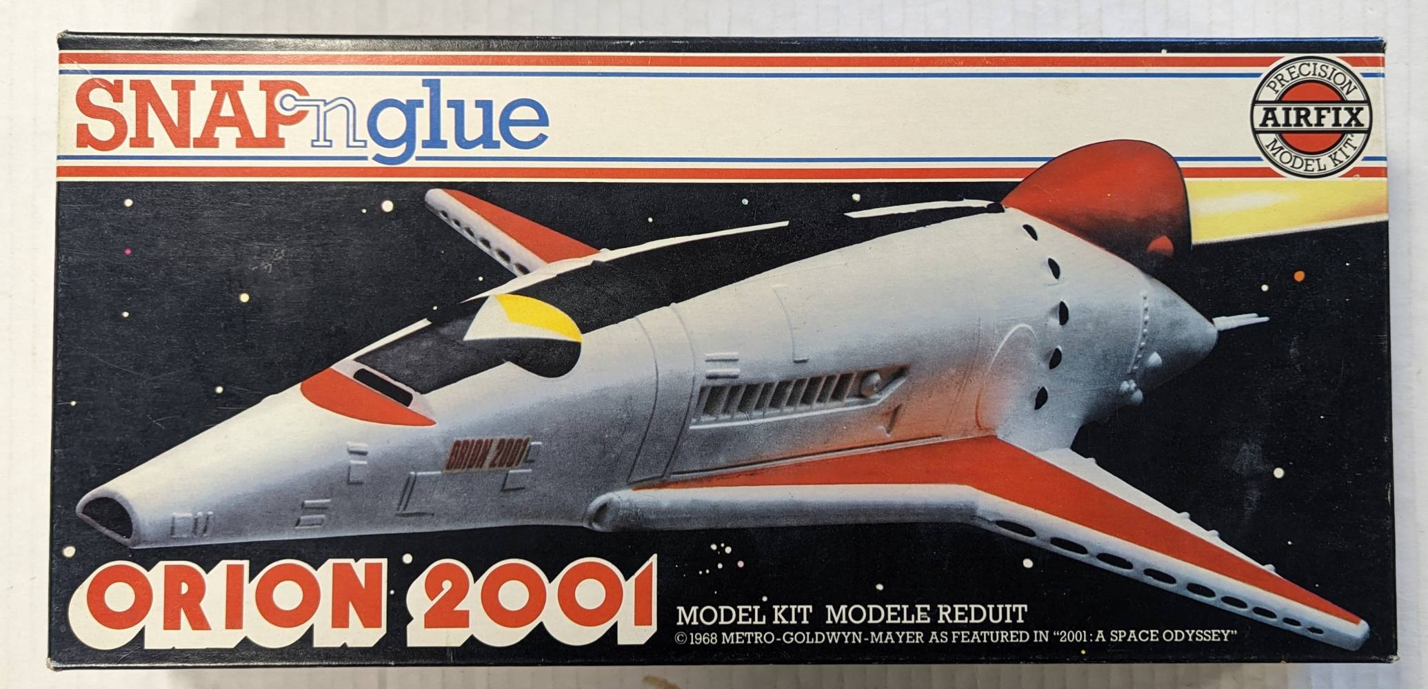 AIRFIX 05175 ORION 2001 SNAP N GLUE Space Model kits