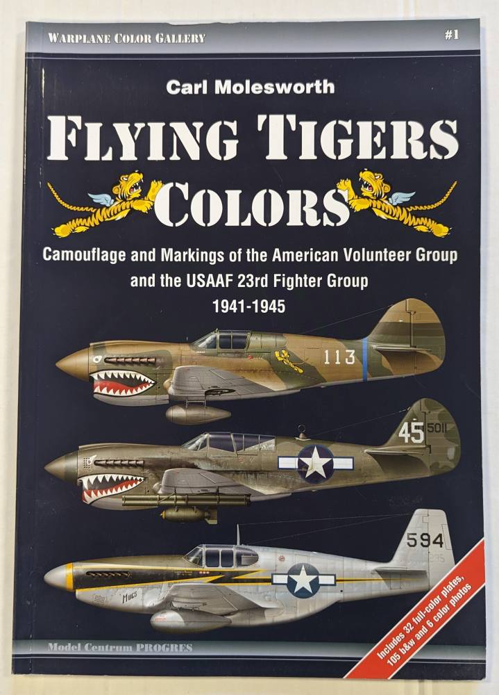 CHEAP BOOKS ZB4566 WARPLANE COLOUR GALLERY FLYING TIGERS COLOURS Books