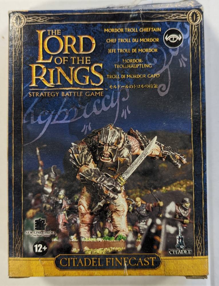 CITADEL  THE LORD OF THE RINGS MORDOR TROLL CHIEFTAIN  Film & TV models