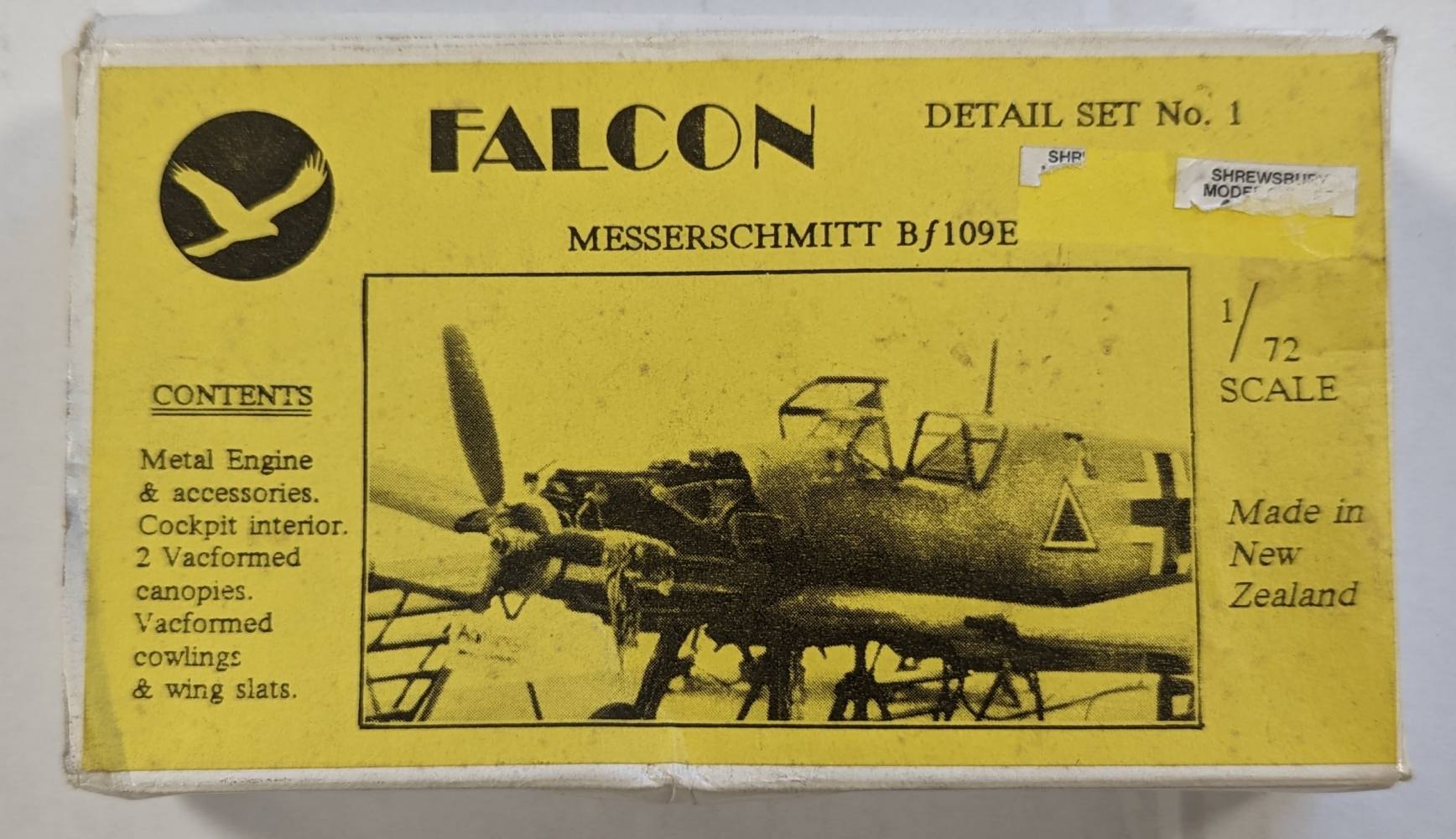 FALCON MESSERSCHMITT BF109E DETAIL SET 1 Conversion Sets