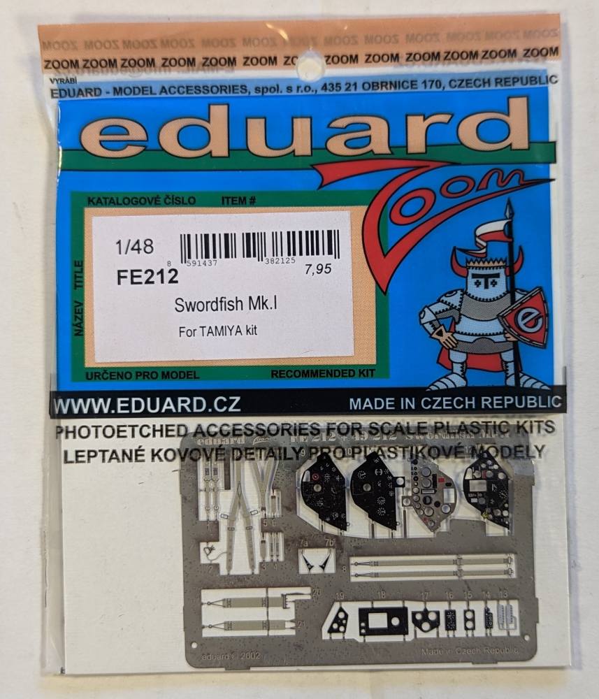 EDUARD FE212 SWORDFISH MK.I FOR TAMIYA KIT Conversion Sets