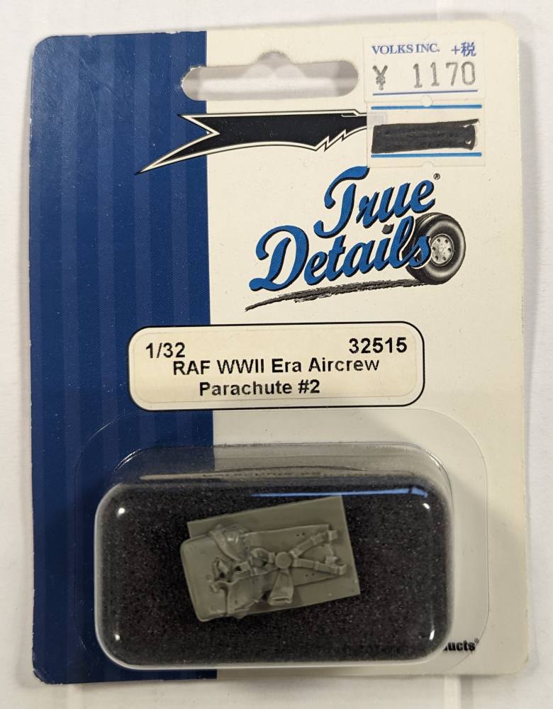 TRUE DETAILS 32515 RAF WWII ERA AIRCREW PARACHUTE 2 Conversion Sets