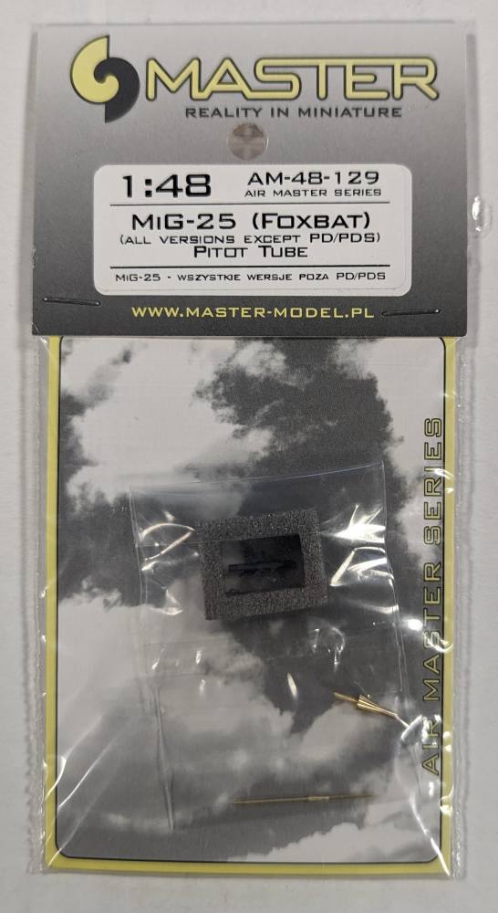 MASTERMODEL 48129 MIG-25 FOXBAT PITOT TUBE Conversion Sets