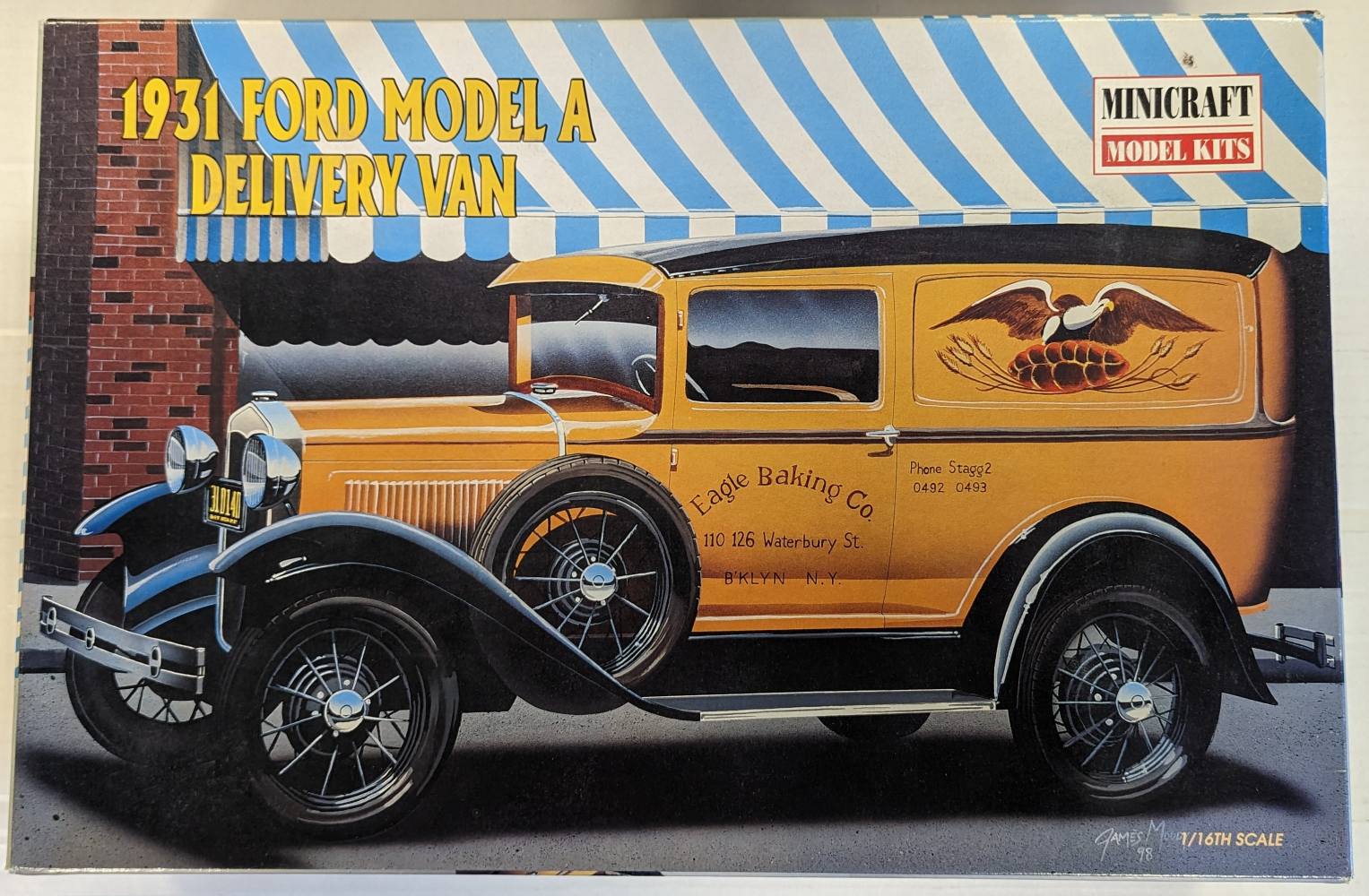 MINICRAFT 11214 1931 FORD MODEL A DELIVERY VAN Cars, Motorbikes & Trucks Model kits