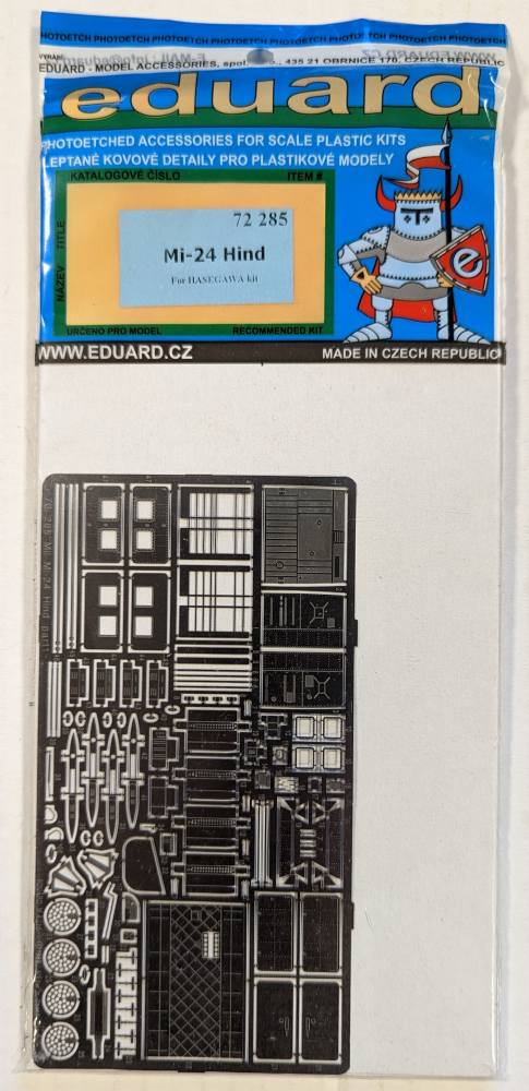 EDUARD 72285 MI-24 HIND FOR HASEGAWA KIT Conversion Sets
