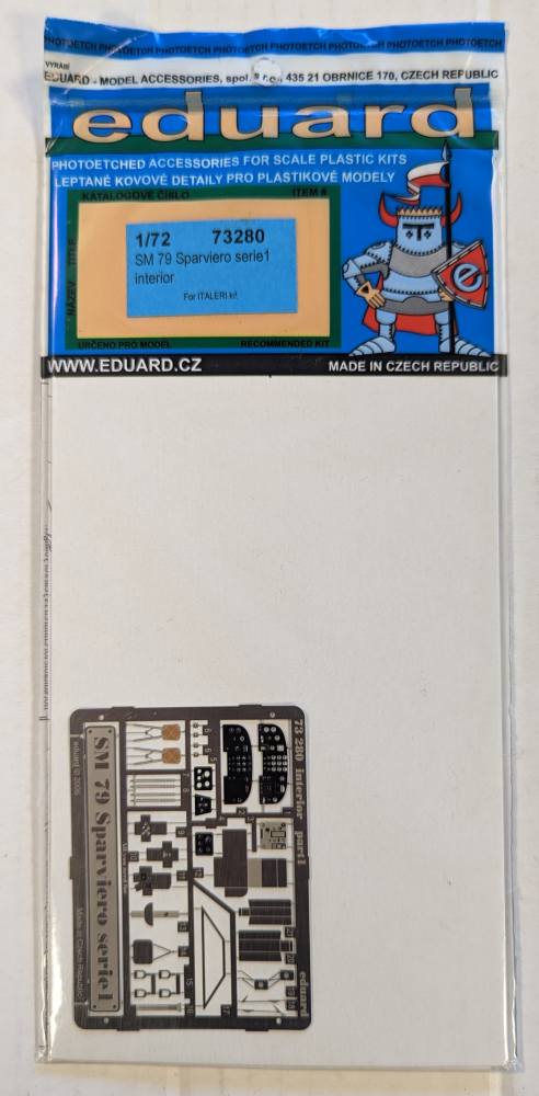 EDUARD 73280 SM79 SPARVIERO SERIE 1 INTERIOR Conversion Sets