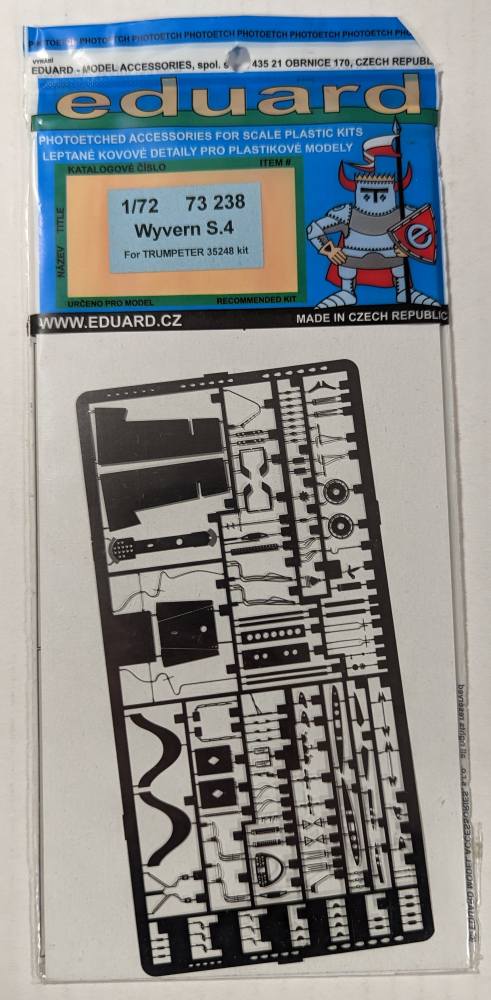 EDUARD 73238 WYVERN S.4 FOR TRUMPETER KIT Conversion Sets