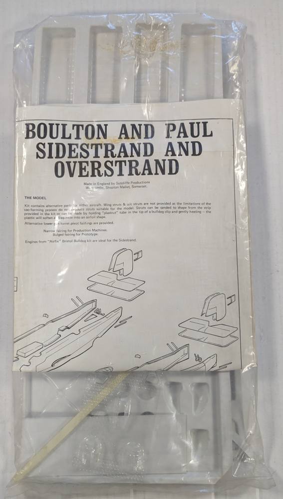 BOULTON AND PAUL SIDESTRAND AND OVERSTRAND