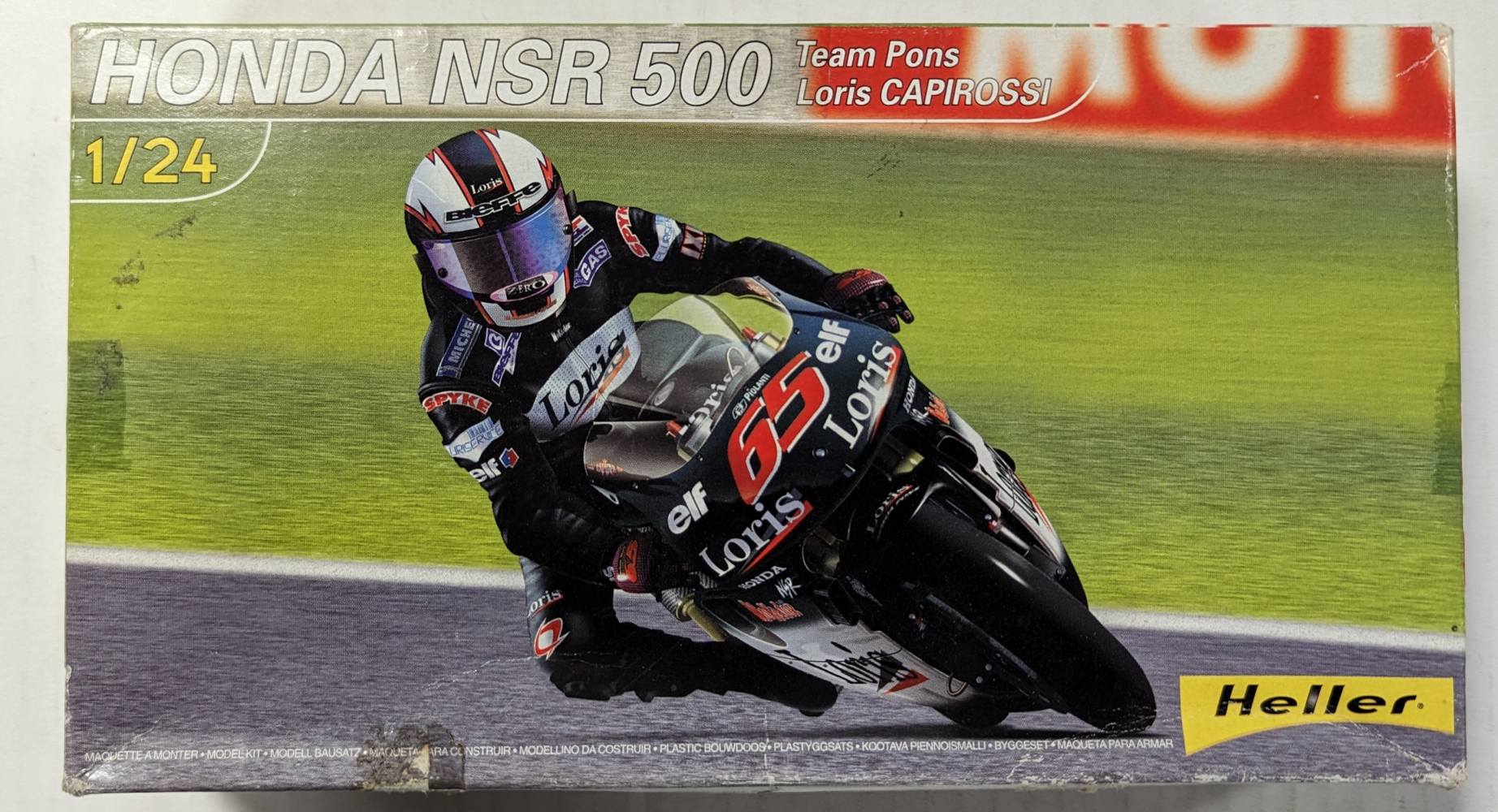 HELLER 80924 HONDA NSR 500 Cars, Motorbikes & Trucks Model kits