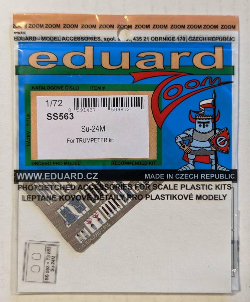 EDUARD SS563 SU-24M FOR TRUMPETER KIT Conversion Sets