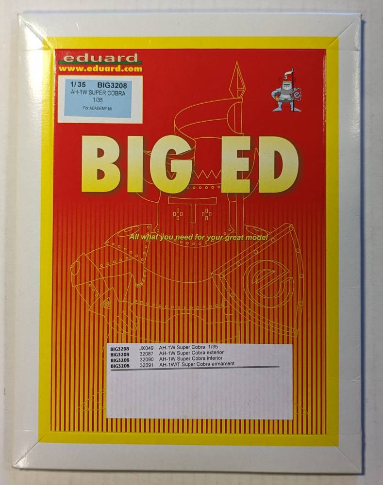 EDUARD 3208 BIG ED AH-1W SUPER COBRA Conversion Sets