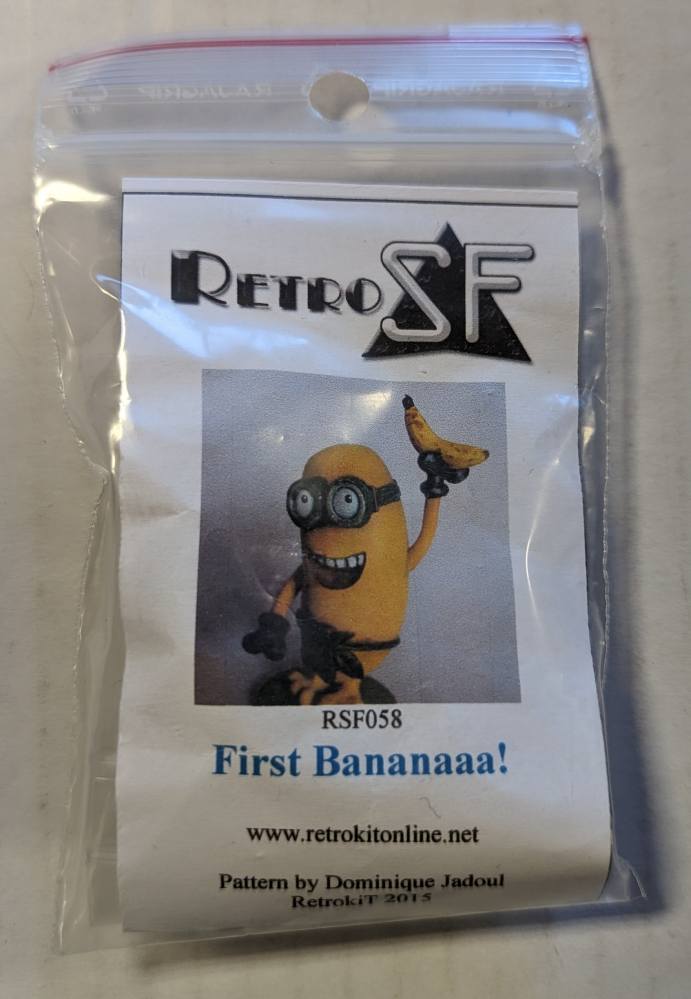 RETRO SF 058 FIRST BANANA Model Figures