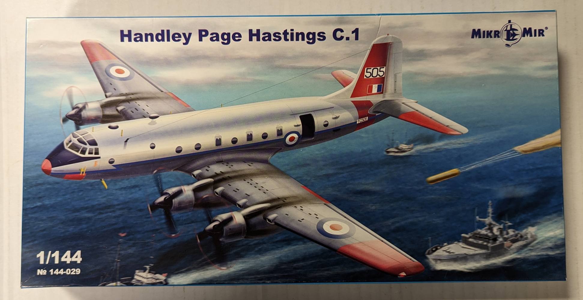 MICRO-MIR 144029 HANDLEY PAGE HASTINGS C.1 Aircraft Model Kits