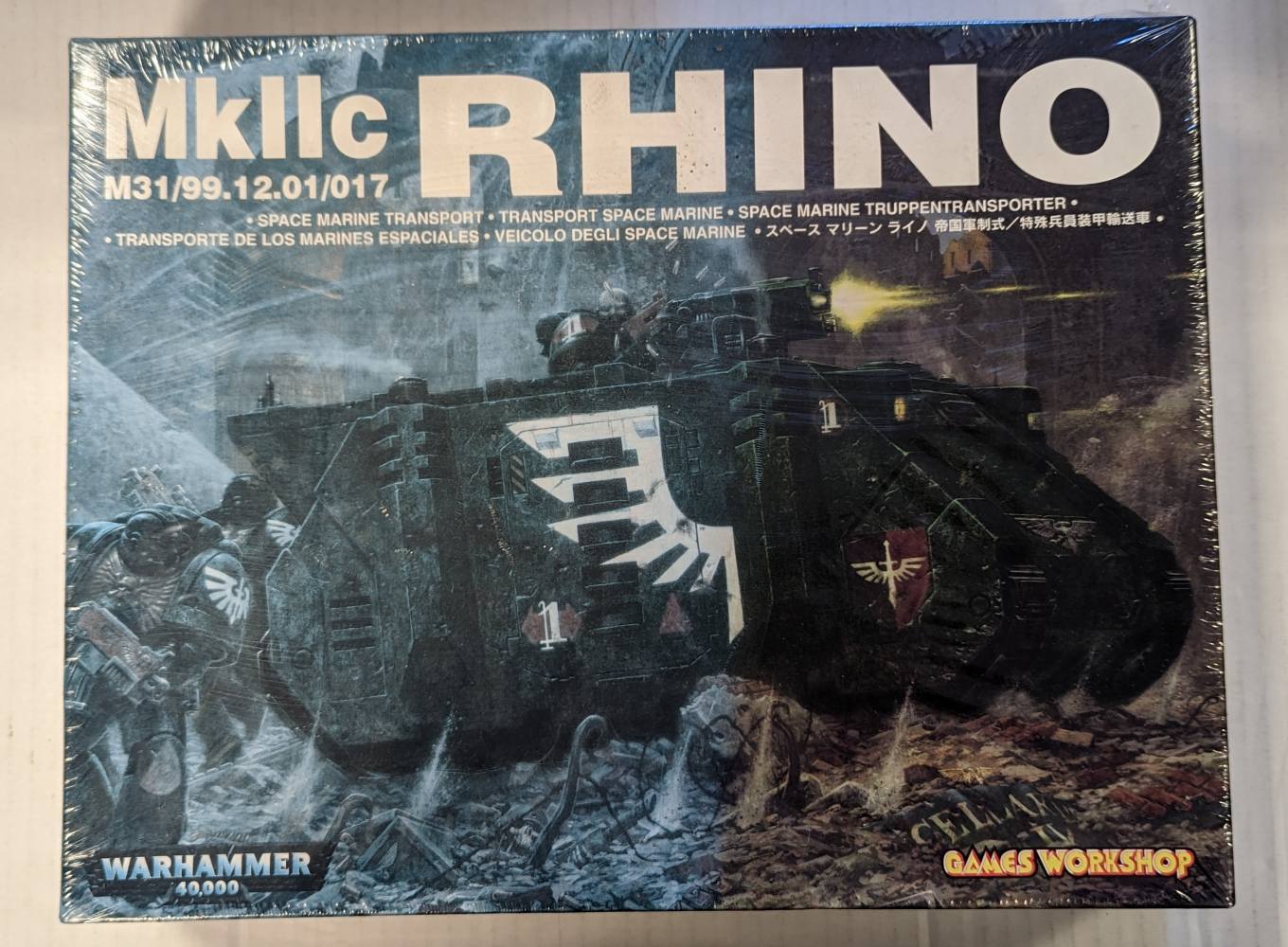GAMES WORKSHOP MKIIC RHINO M31/99/12/01/017 Military Model Kits