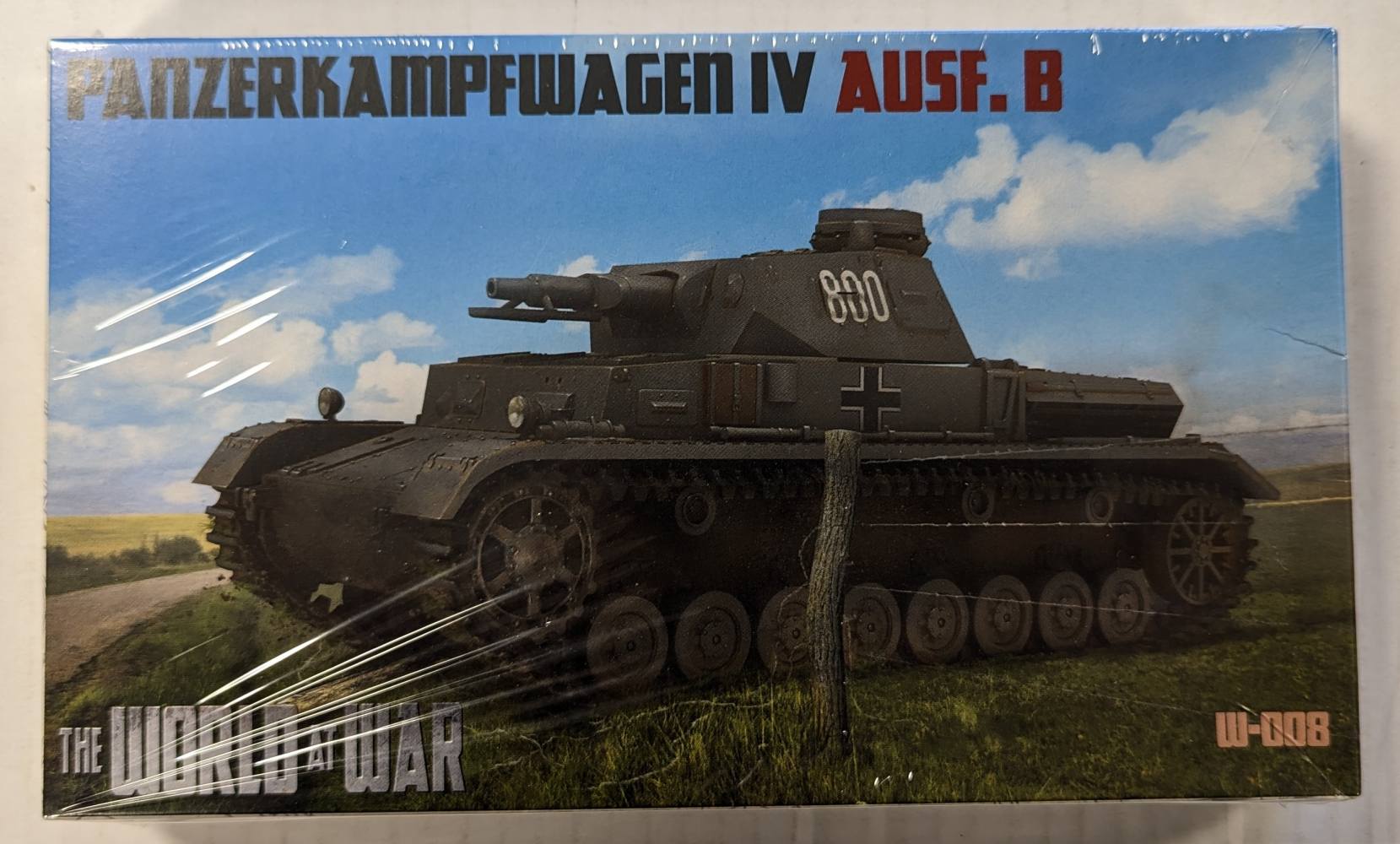 IBG MODELS W-008 PANZERKAMPFWAGEN AUSF.B NO MAG Military Model Kits